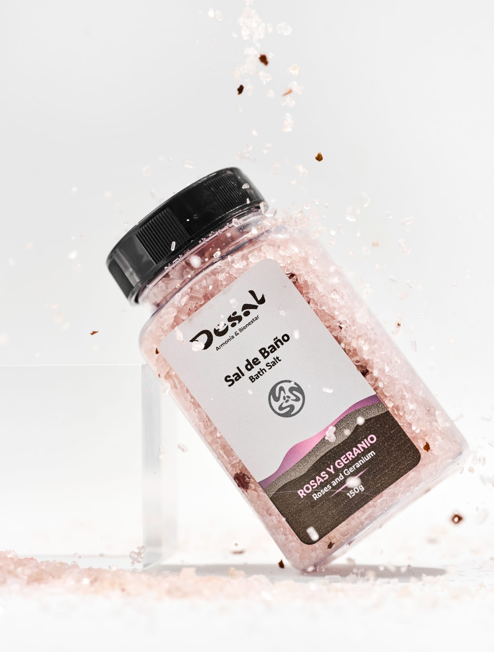 Rose and Geranium Bath Salts - Image 2