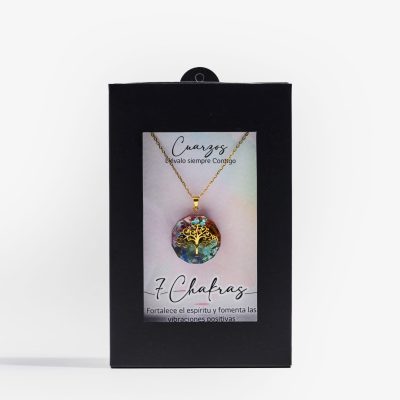 Collar Orgonita Siete Chakras